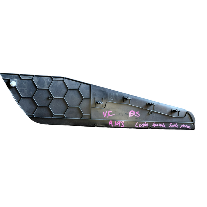 VF Holden Commodore - DRIVER SIDE - Centre Console Side Trim / Black - Part #92260963