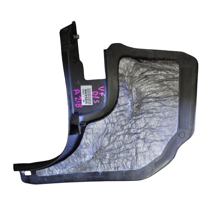 VF Holden Commodore - DRIVERS SIDE - Kick Panel Trim Black - Part #92264398 Trim  #4AA