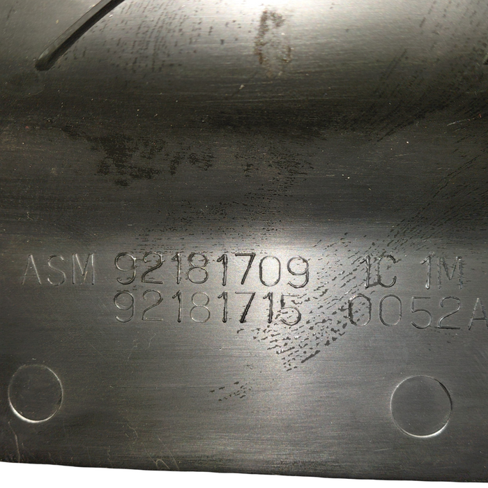 VE Holden Commodore Wagon / Sedan - DRIVERS SIDE - Bottom B-Pillar Trim #44A Black - Part #92181709