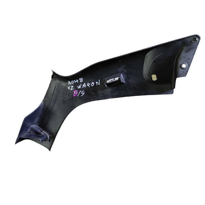 VT / VX / VY / VZ Holden Commodore Wagon - DRIVERS SIDE - D-Piller Plastic / Black Trim #81i Part #92048694