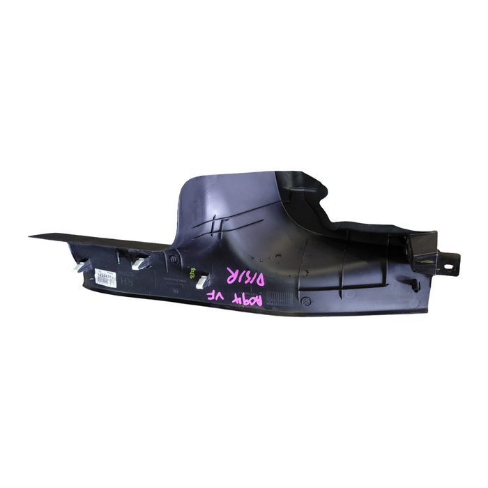 VF Holden Commodore Sedan / Wagon - DRIVERS REAR - Bottom Floor Trim #4AA Black - Part #92259548