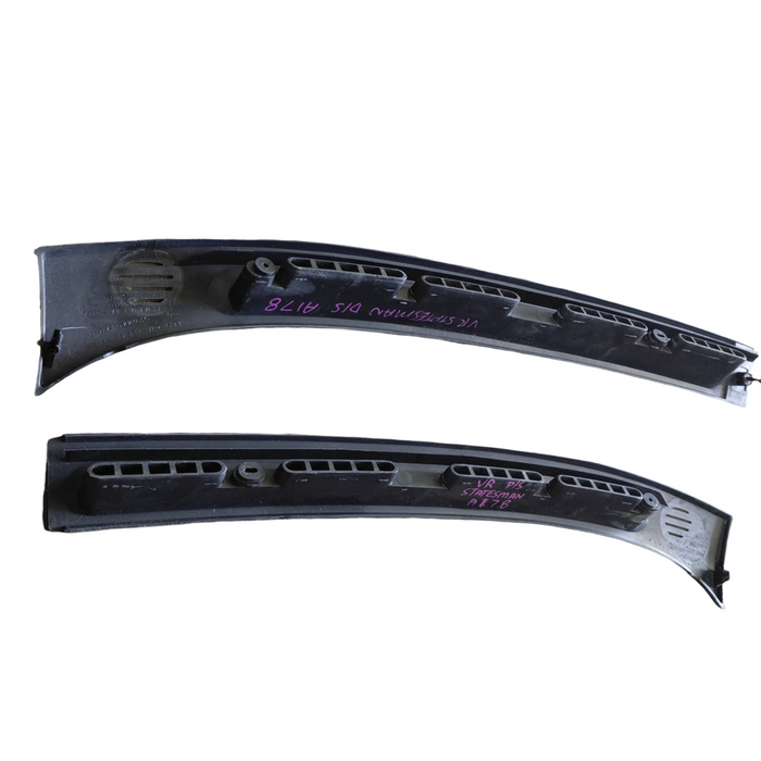 VR Holden Statesman - Dash Vent Trim Set / Dark Grey - Part #92042311