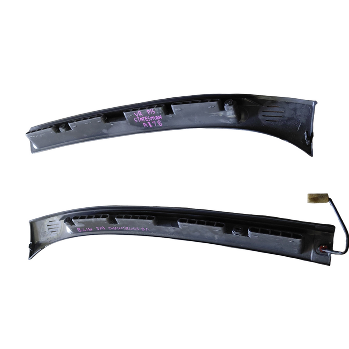 VR Holden Statesman - Dash Vent Trim Set / Dark Grey - Part #92042311