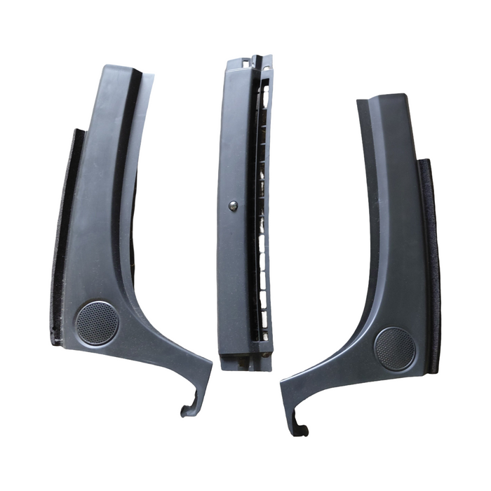 VE / WM Holden Commodore - Dash Vent Trim Set, Black - Part #9218150