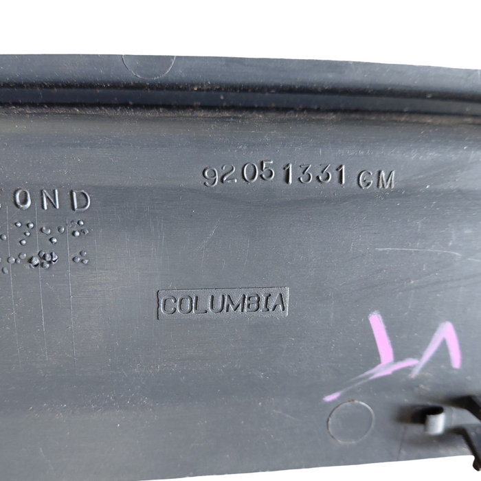 VT / VX Holden Commodore - PASSENGER SIDE - Seat Rail Trim / Grey - Part #92051331