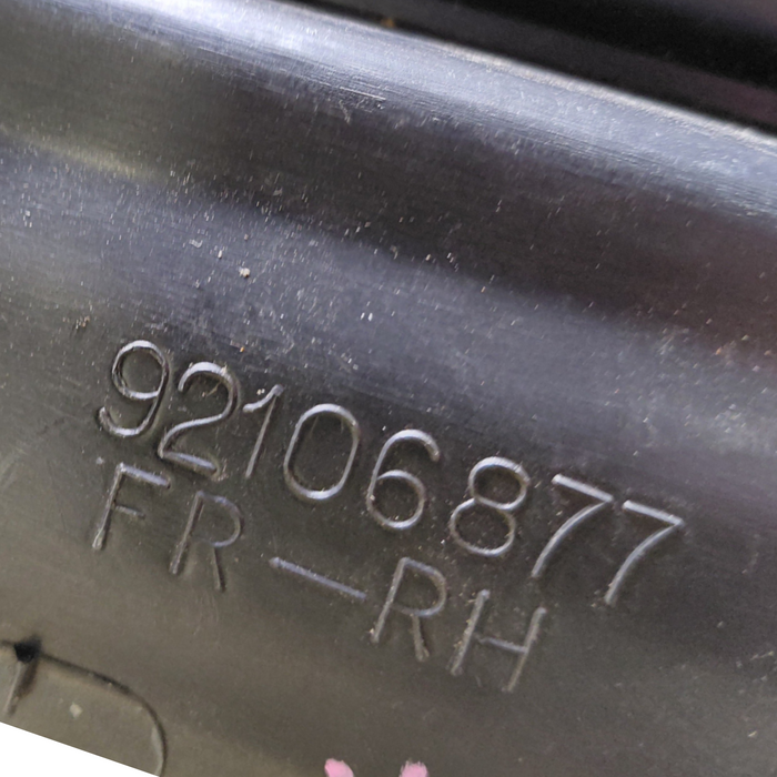 VY / VZ Holden Commodore - DRIVER'S SIDE - Seat Rail Trim / Black - Part #92106877