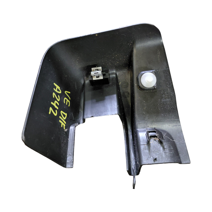 VE Holden Commodore - DRIVER'S FRONT - Seat Rail  End Cap Trim / Black - Part #92176494