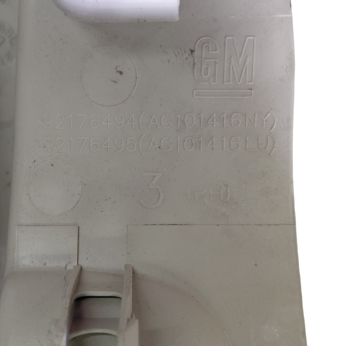 VE / WM Holden Commodore - DRIVERS SIDE Front Seat Rail End Cap - Beige P/N: 92176494