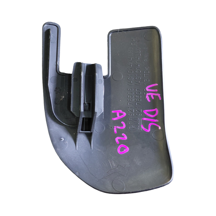 VE / WM Holden Commodore - DRIVERS SIDE Front Seat Rail End Cap - Black P/N: 92176506