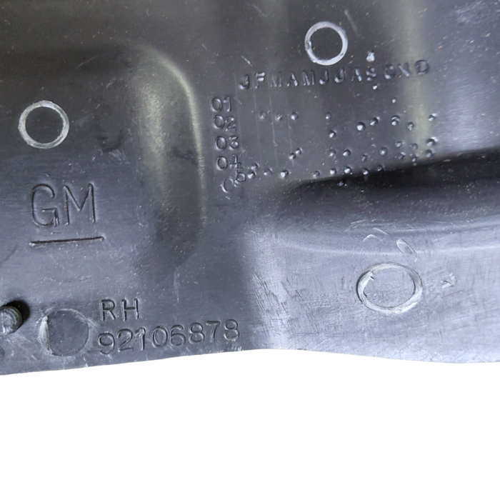 VT/VX/VY/VZ Holden Commodore - DRIVERS SIDE Seat Rail Trim - Black P/N: 92106878