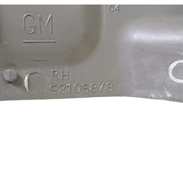 VT/VX/VY/VZ Holden Commodore - PASSENGERS SIDE Seat Rail end cap - Grey P/N: 92106878