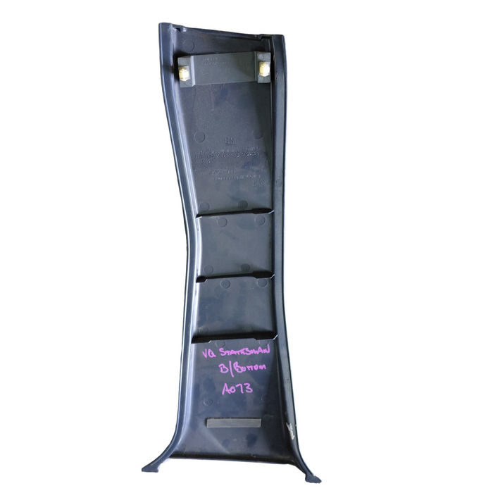 VQ Holden Statesman - DRIVERS SIDE B-Pillar Lower Trim - Trim #23i Dark Blue P/N: 92089989