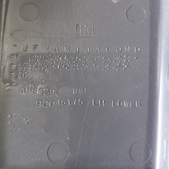 VN / VP/ VR / VS Holden Commodore - PASSENGER SIDE - Lower B-pillar Trim - Part #92046175