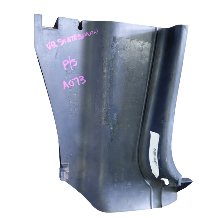 VN / VG / VP / VR / VS Holden Commodore - PASSENGER SIDE - Kick Panel / #23i Blue Cloth - Part #92028134