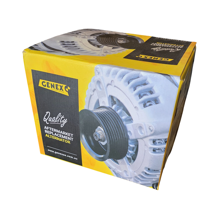 NEW - GenX Alternator to suit VN, VP, VR, VS Holden Commodore (1986-1997) 85 AMP BOSCH Int Regulator (L/S)2Pin, 1V Pulley