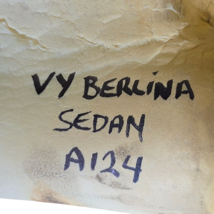 A124 - VY Holden Berlina Sedan - Interior Carpet / Beige