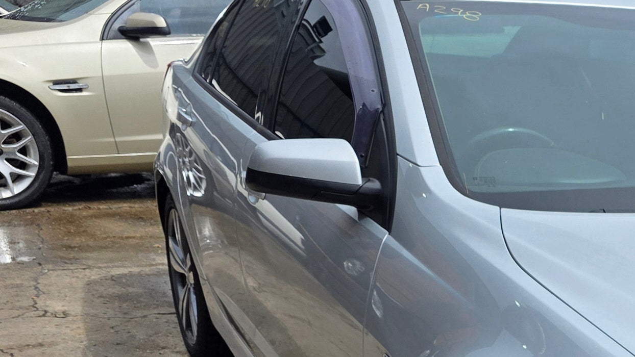 A298 - VF Holden Commodore Sedan - Driver's Side Mirror - NITRATE SILVER #636R