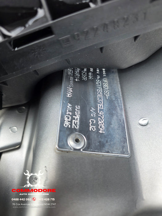 a298 - VF Holden SV6 Sedan - V6 Automatic Gearbox MYA 4AGA