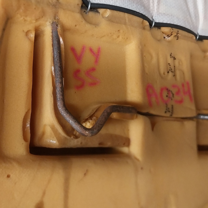 A034 - VY Holden Commodore Sedan SS - Rear Seats Green