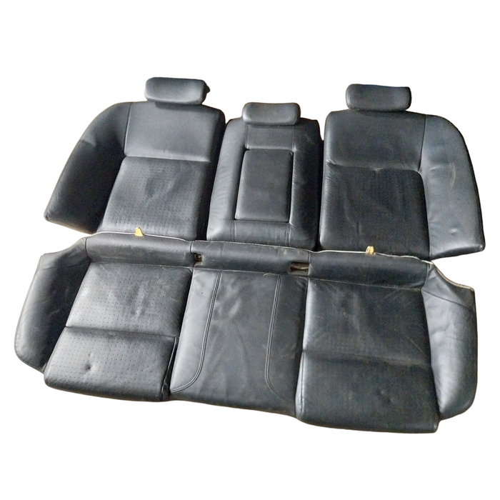 A060 - VE Holden Commodore Calais V6 - Rear Seats - Black / Perforated Leather