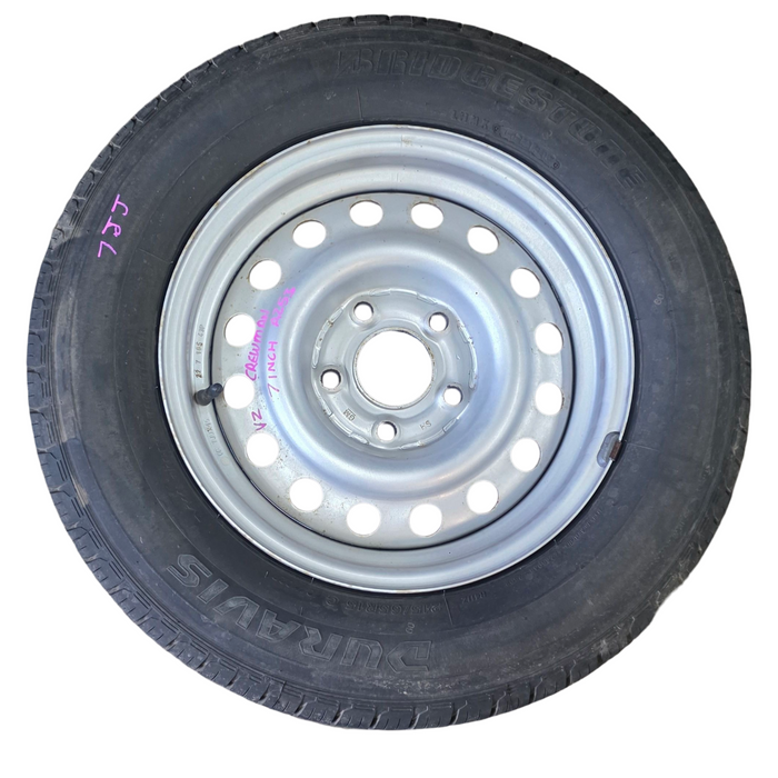 7" Interceptor / Chaser Rim "JJ" with Tyre 7jjx15x22