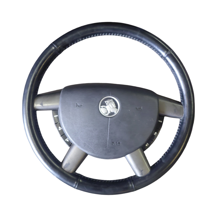 vz001 - VZ Holden Commodore - Leather Steering Wheel with switches