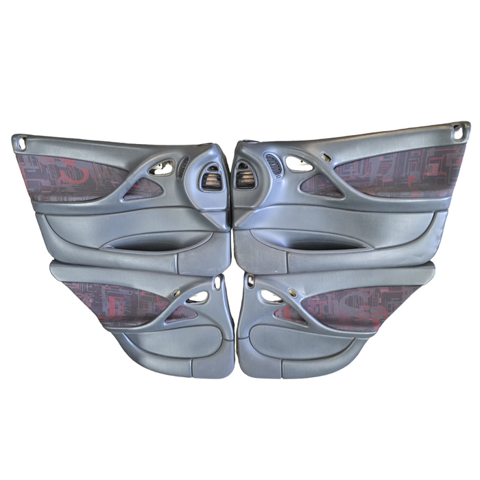 VXSS001 - VX SS HOLDEN COMMODORE SEDAN - SS Doorcard (SET) Cloth Red