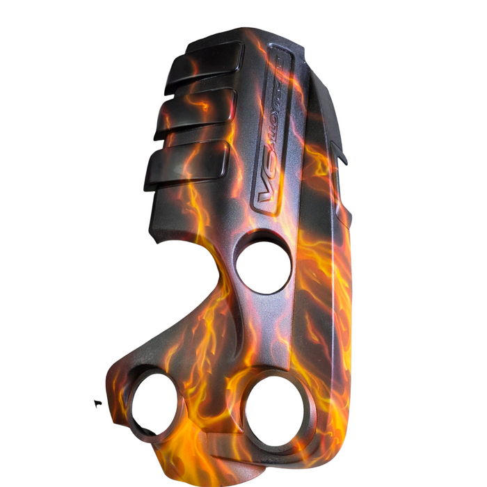 SM001 - VZ Holden Commodore - V6 Alloytec Engine Cover - FLAMES