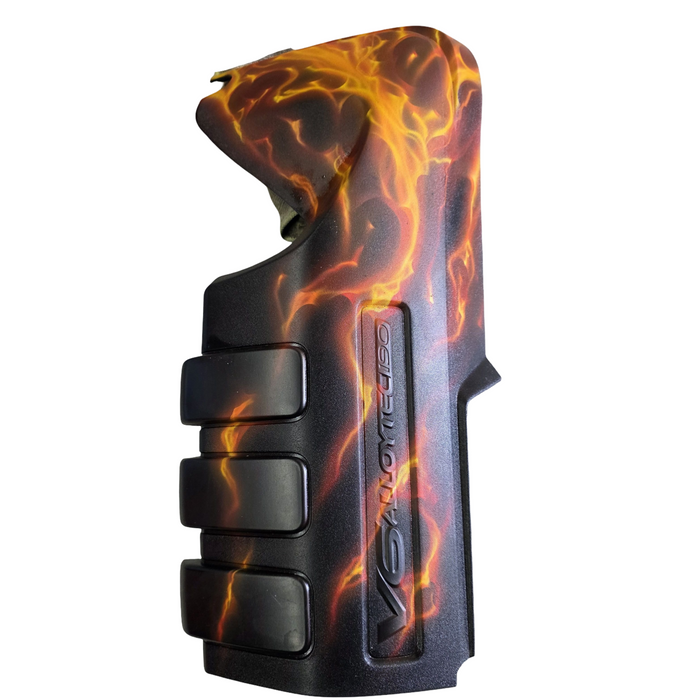 SM001 - VZ Holden Commodore - V6 Alloytec Engine Cover - FLAMES