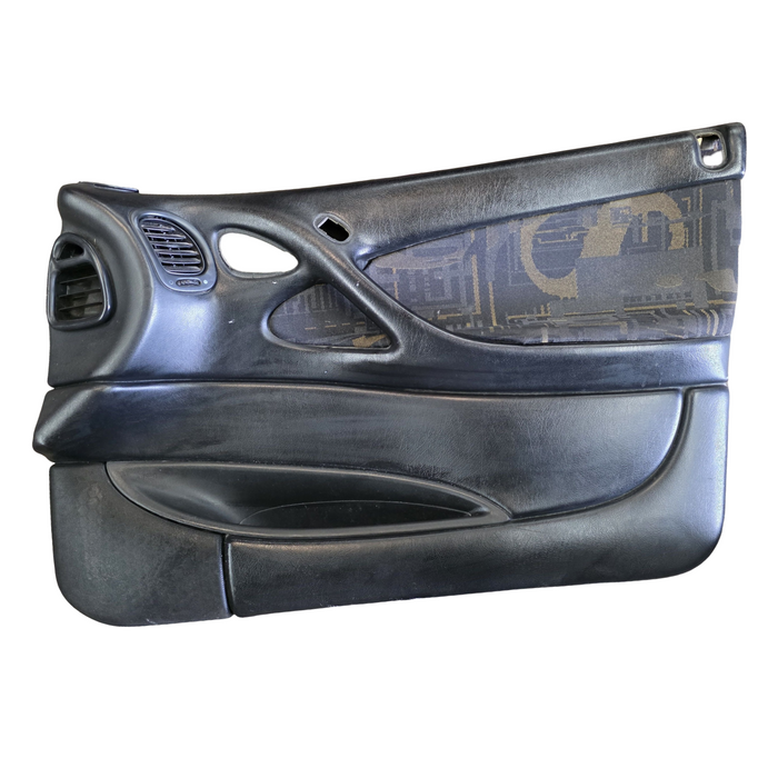 Sm001 - VX SS Holden Commodore Utility - Doorcards (SET) / Hyper Yellow Cloth