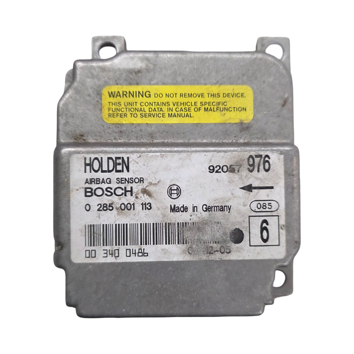 Sm001 - VT /VX / VY / VZ Holden Commodore - Airbag Module 976