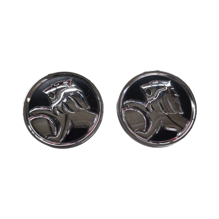 Sm001 - VE SS Holden Commodore - Centre Caps Set / Black - Chrome.