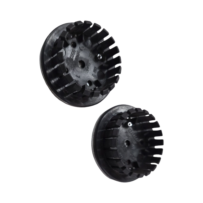 Sm001 - VE SS Holden Commodore - Centre Caps Set / Black - Chrome.