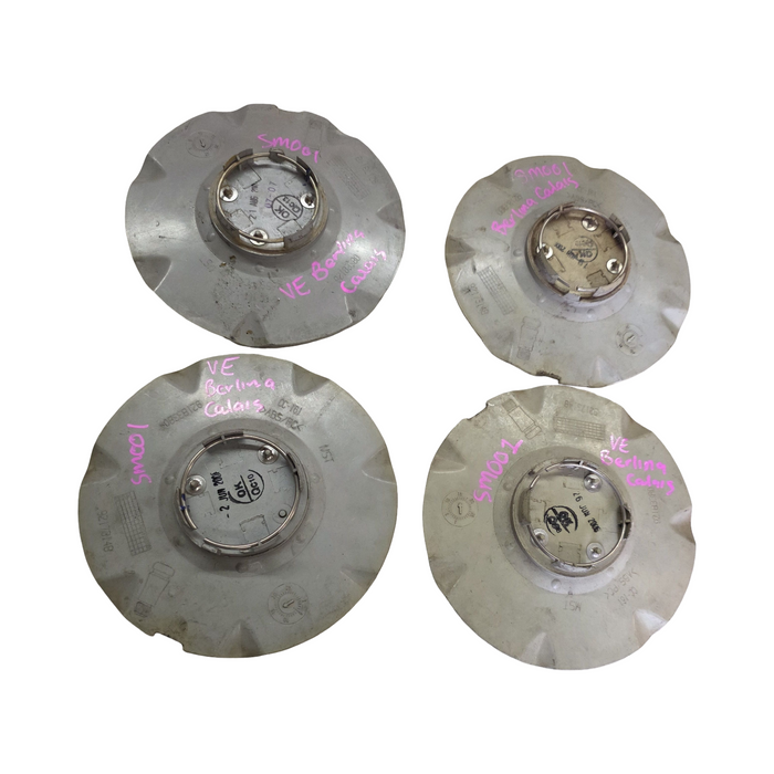 Sm001 - VE Holden Berlina / Calais - Centre Cap Set / Silver