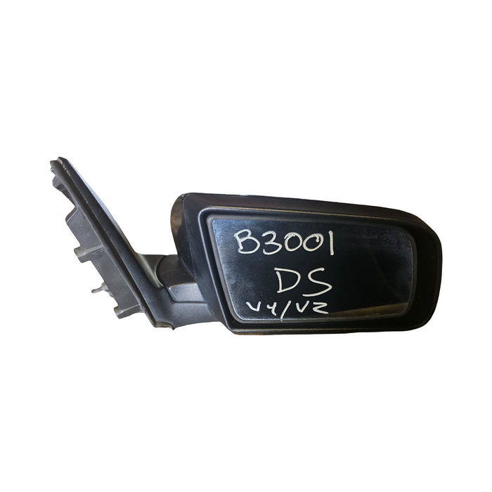 B3001 - VY / VZ Holden Commodore - DRIVER'S SIDE MIRROR / Black