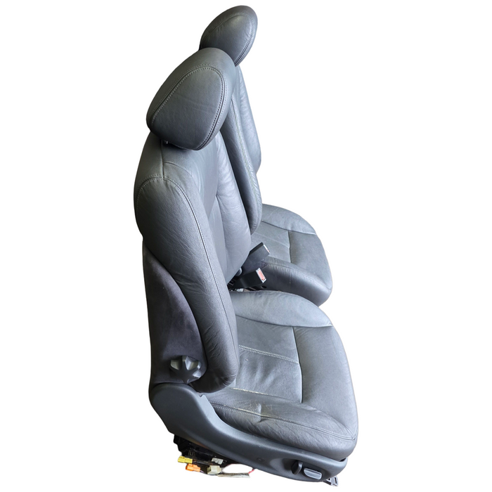 Tyl001 - WH Holden Statesman - Grey Leather Front Seats with Seatbelt Stalks