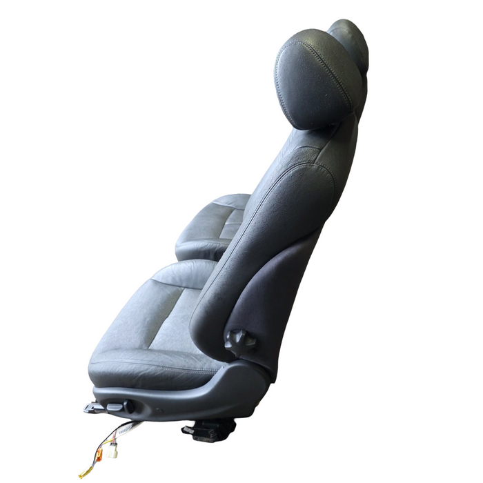 Tyl001 - WH Holden Statesman - Grey Leather Front Seats with Seatbelt Stalks