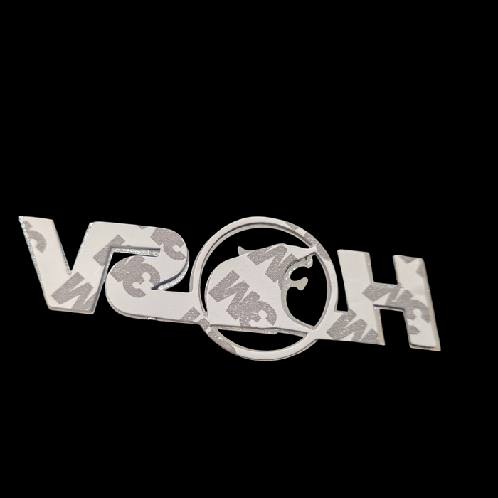 NEW OEM Quality "HSV" PLASTIC Holden Commodore Guard Badge (11.5cm)