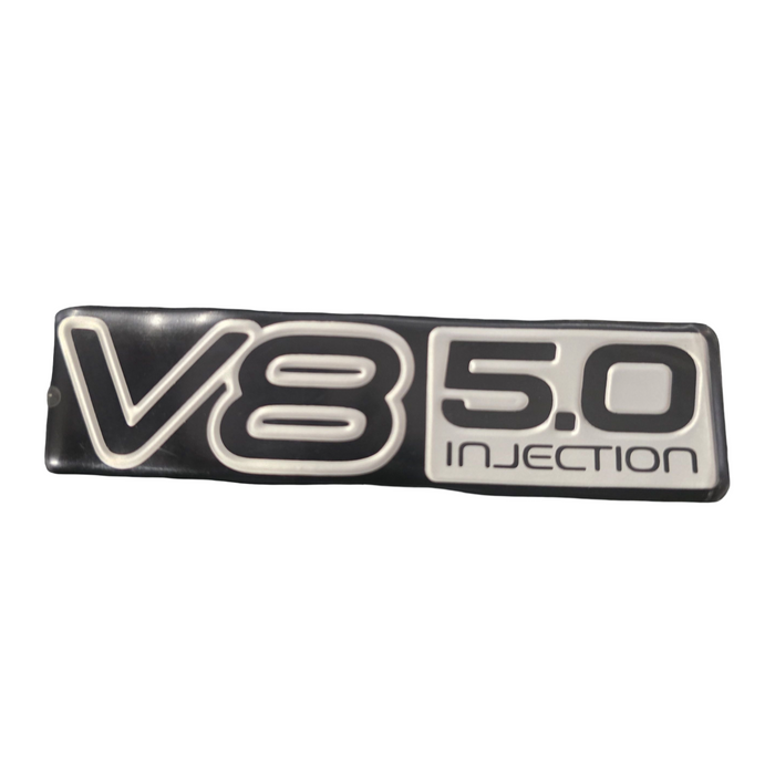 E4006 - GENUINE VP VQ VR VS V8 5.0 Injection Genuine Bootlid Guard 10cm x 3cm