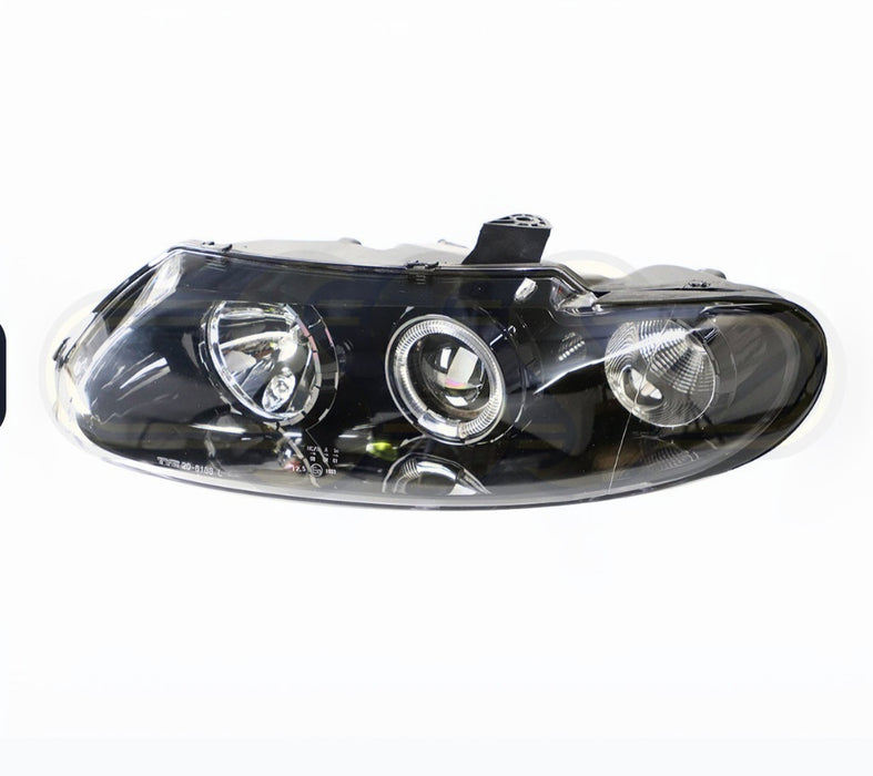 New OEM Quality VT /VX / VU Holden Commodore SS - Black Angel Eye PASSENGER SIDE Headlight
