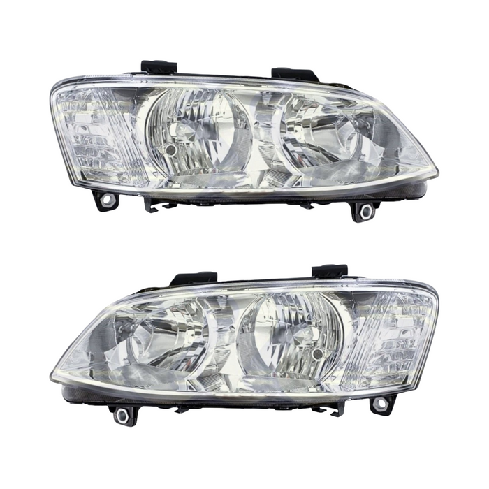 NEW OEM Quality - VE Holden Commodore Series II - Chrome SET Headlight
