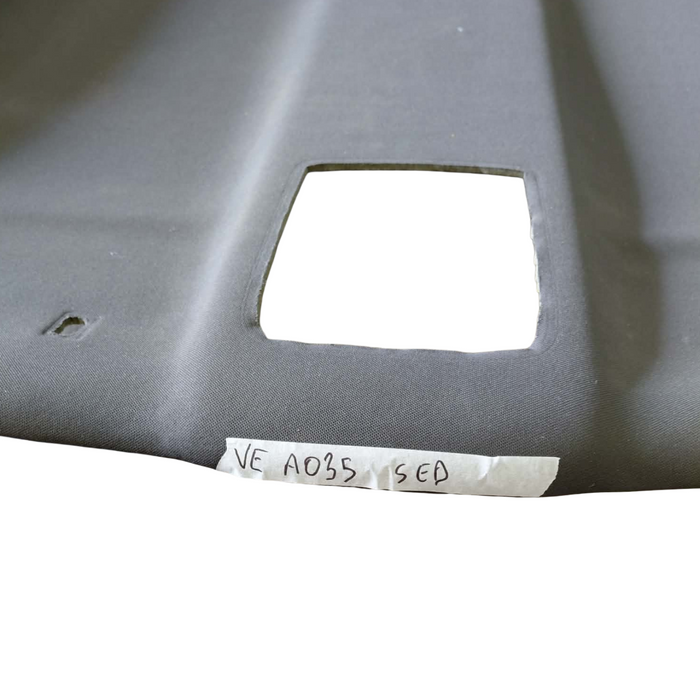 A035 - VE SV6 Holden Commodore Sedan - Roof Lining with Roof Mount Brakelight - Grey / Cloth
