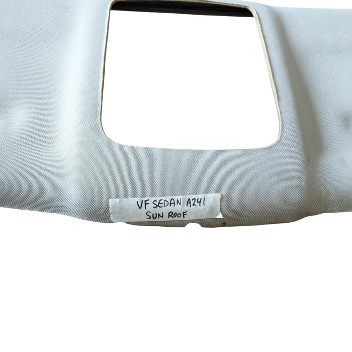 A241 - VF SV6 SEDAN - Roof Lining with Sunroof allowance