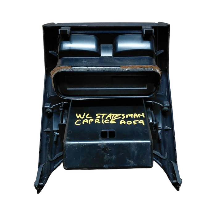 A059 - VY, VZ / Holden Commodore - Rear Centre Console / Satin Black