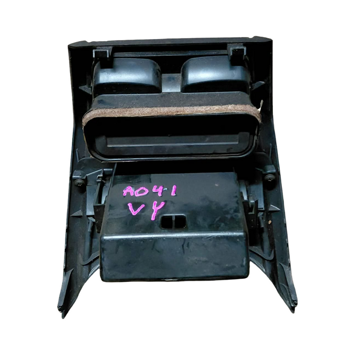 A041 - VY, VZ / Holden Commodore - Rear Centre Console / Satin Black