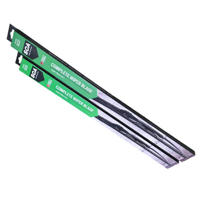 NEW VT, WH, VX, VU, VY, WL,VZ, WK Holden Commodore - Wiper Blade SET (20"and 22")