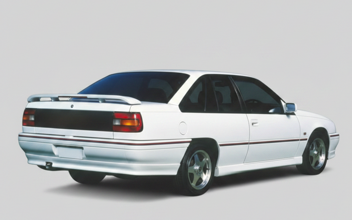 #0011 - VN, VP, VQ Holden Statesman Sedan SV3800 - Rear Spoiler with Brakelight *Fiberglass / Unpainted*