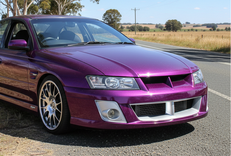 #1699 - VZ Holden Commodore Clubsport - FRONT BUMPER BAR *Fiberglass unpainted*