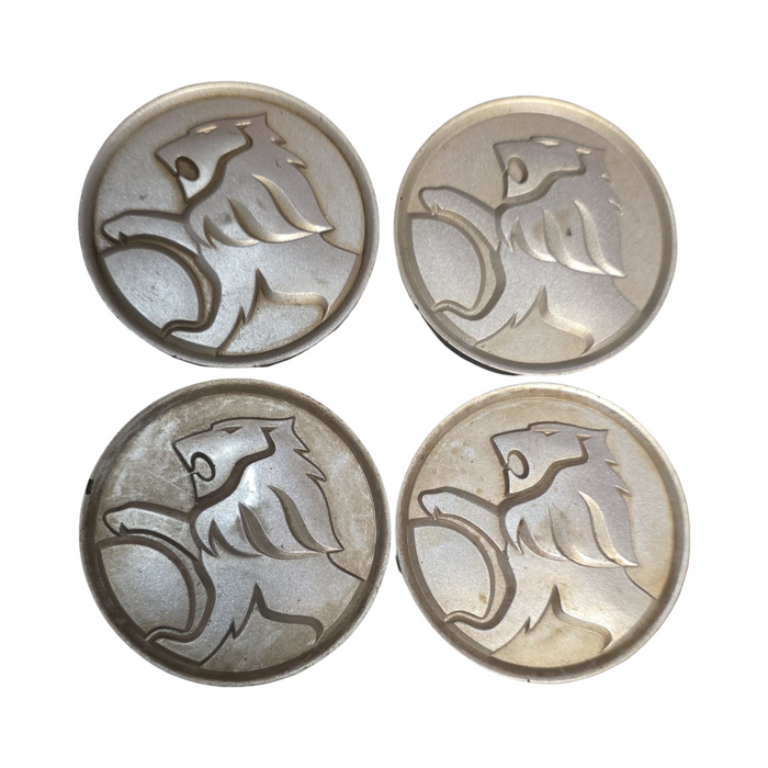 VT, VX, VU, VY, VZ Holden Commodore - Centre Cap Set - Satin Silver GENUINE