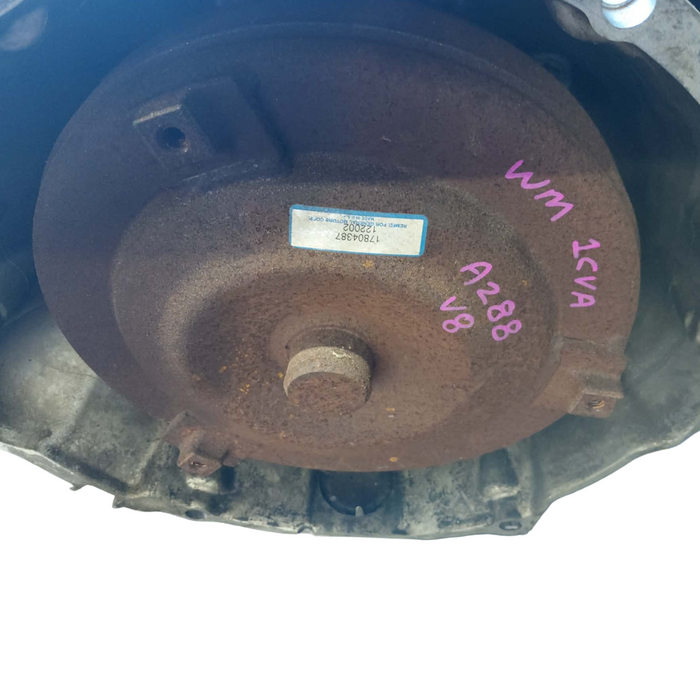 A288 - WM Holden Caprice V V8 - Automatic Gearbox 1CVA Vin #6G1MZ5E24BL518849